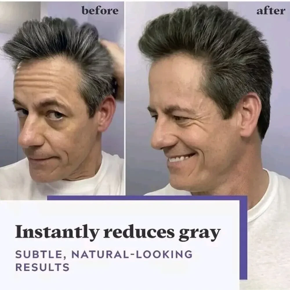 Just For Men Touch of Gray, Mens Hair Color Kit with Comb Applicator for Easy Ap